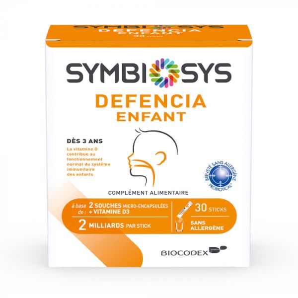 SYMBIOSYS DEFENCIA ENFANT BOITE DE 30 STICKS