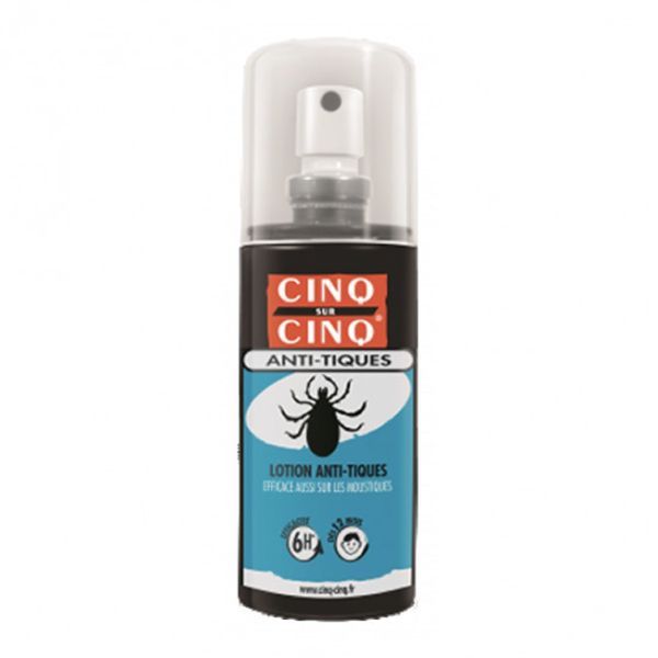 Cinq Sur Cinq Lotion Anti-Tiques 100Ml