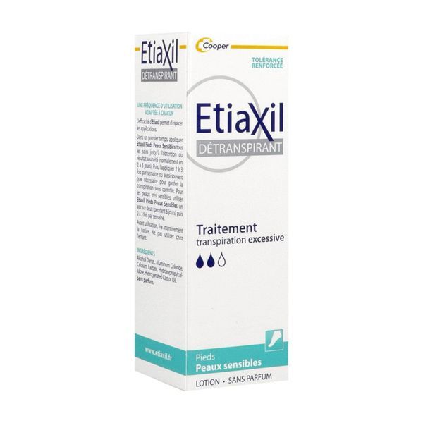 Etiaxil Pieds Peaux Sensible Liquide Flacon 100 Ml 1