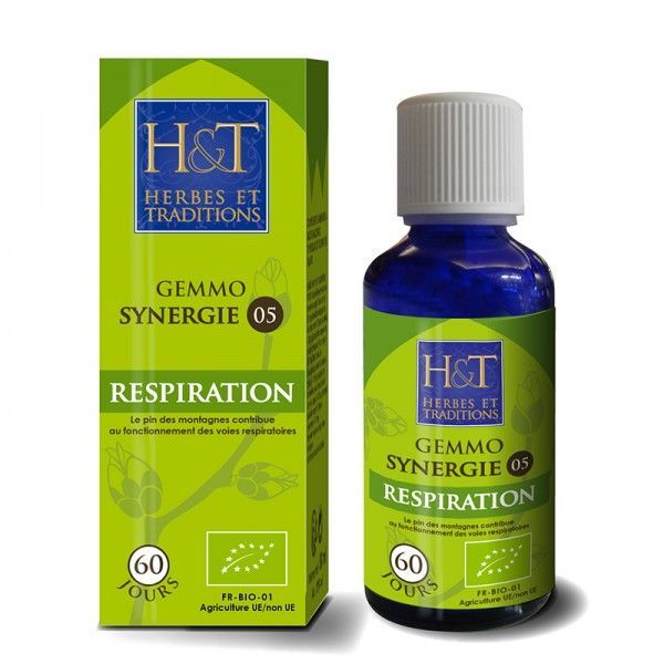 Herbes & Traditions - N°05 Respiration BIO - flacon 50 ml