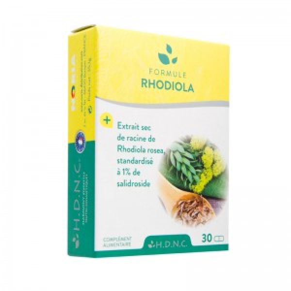 Harmony Dietetics - Formule Rhodiola - Extrait sec de racine de Rhodiola - 30 comprimés