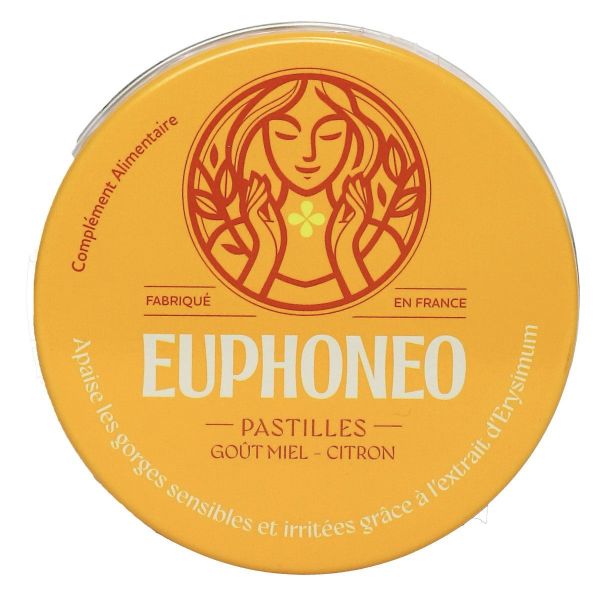 Euphone Euphoneo Pastille Miel-Citron Boite 50