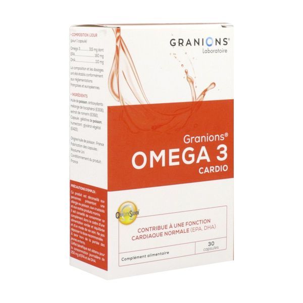 Granions Omega 3 Cardio 30 Capsules