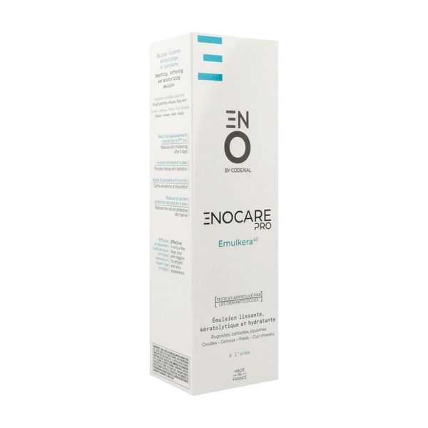 ENOCARE PRO EMULKERA 40 Emulsion lissante, kératolytique et hydratante à l'urée, tube 75 ml