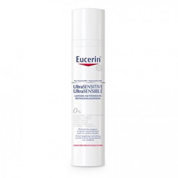 Eucerin Ultrasensible Lotion Nettoyante Flacon 100 Ml 1