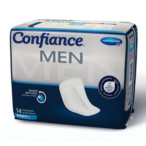 Confiance Men Absorption 4 Sous Vetement Sachet 14