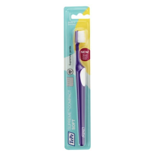 TEPE SUPREME COMPACT Brosse à dents souple, compacte pour adulte, unité