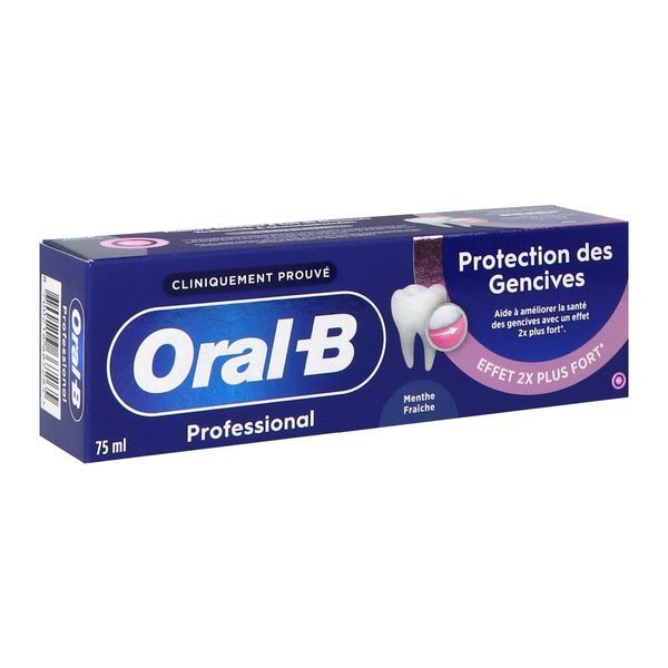 Oral B Professional Protection Des Gencives - Dentifrice Tube 75 Ml 1