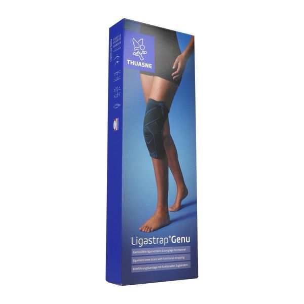Thuasne Ligastrap Genu V2 Genouillere Proprioceptive Gris T4 1