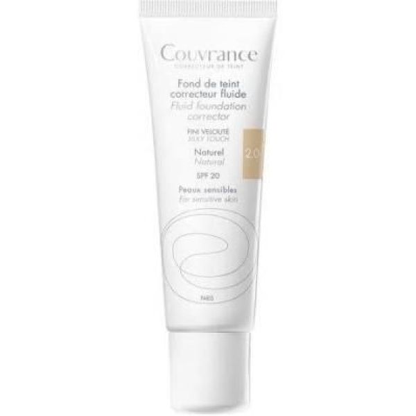 Avene Couvrance Fond De Teint Fluide Beige Creme Tube 30 Ml Dore 1