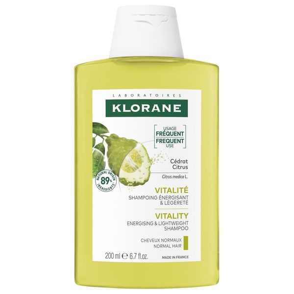 KLORANE SHAMPOOING LEGERETE AU CEDRAT FLACON 200 ML 1