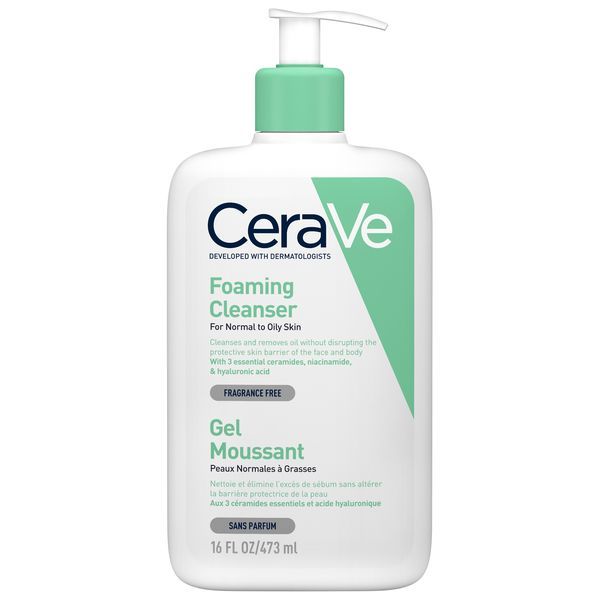 CERAVE Gel Moussant Flacon Pompe de 473 ml