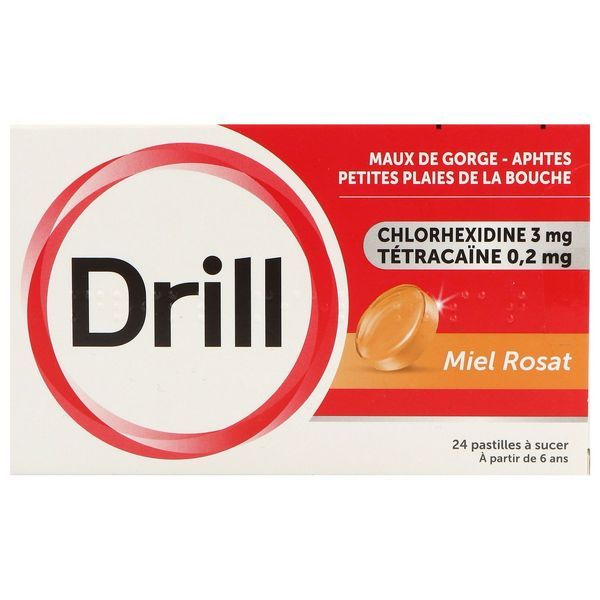 DRILL MIEL ROSAT PASTILLE A SUCER B/24