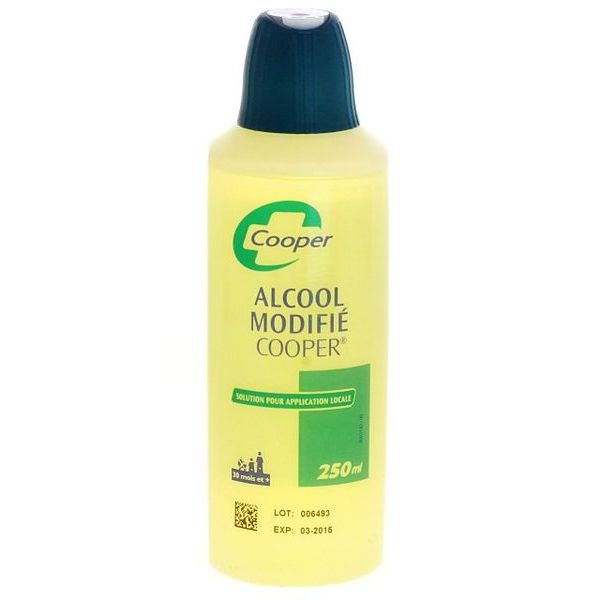 Alcool Modifie Cooper Solution Pour Application Cutanee 1 Flacon(S) Polyethylene De 250 Ml