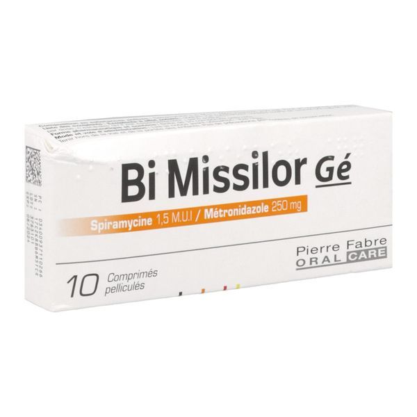 BI MISSILOR GE 250 MG BOITE DE 10 COMPRIMES