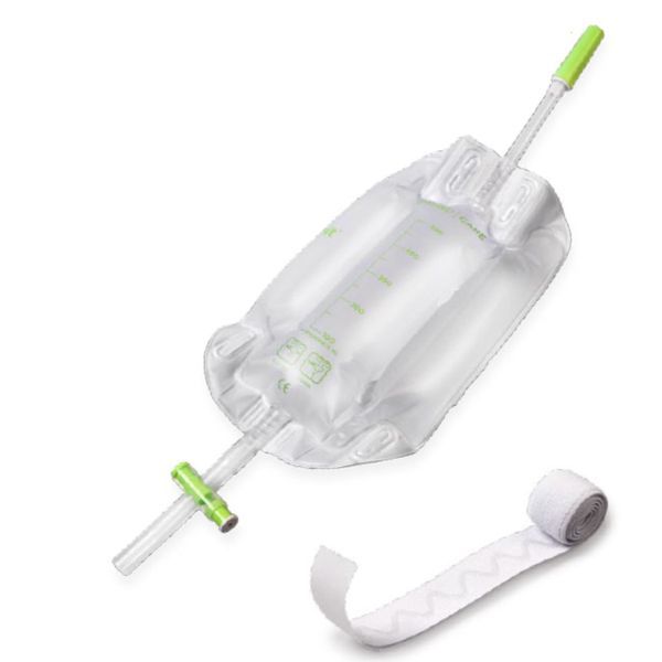 SPIRIT POCHE NS 750 Poche de recueil urinaire, ambulatoire de jambe vidangeable, non stérile, 750 ml, tubulure 30 cm (ref. LB75030NS), bt 10