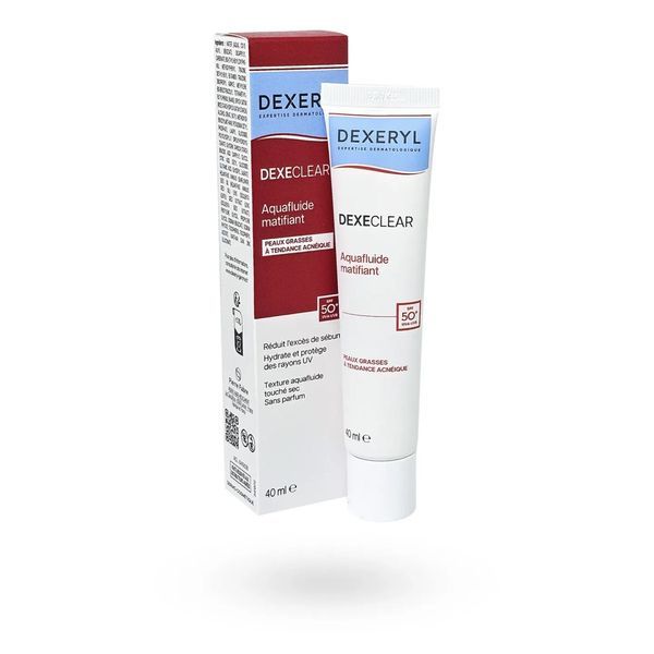 Dexeclear Aquafluid Spf50 Creme Tube 40 Ml 1