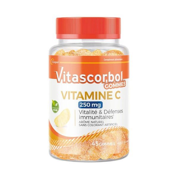 Vitascorbol Gommes Vit.C 250Mg X45