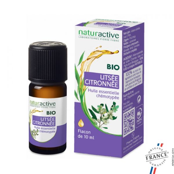 Naturactive Huile Essentielle Litsee Citronee Liquide Fl C-Gtt 10 Ml 1