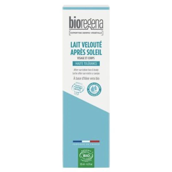 Bioregena Lait velouté après soleil BIO - tube 125 ml