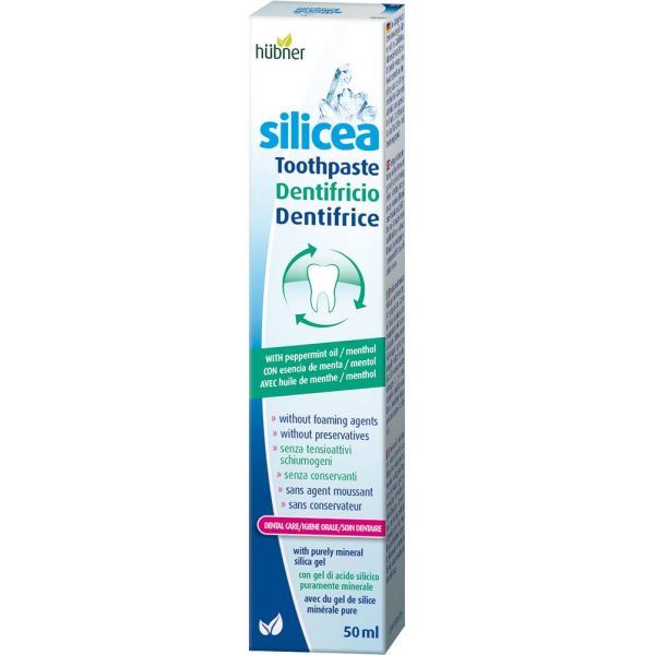 Hubner Silicea dentifrice menthe - 50 ml