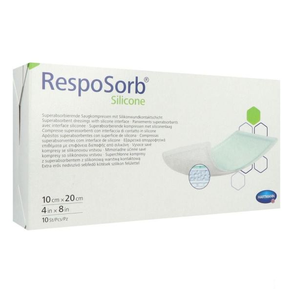 Panst RESPOSORB Silicone 10x20cm  Bte 10