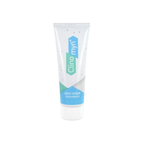 CLINOMINT GEL ECLAT BRILLANCE DENTIFRICE ANTI-TACHES AU FLUOR 75 ML