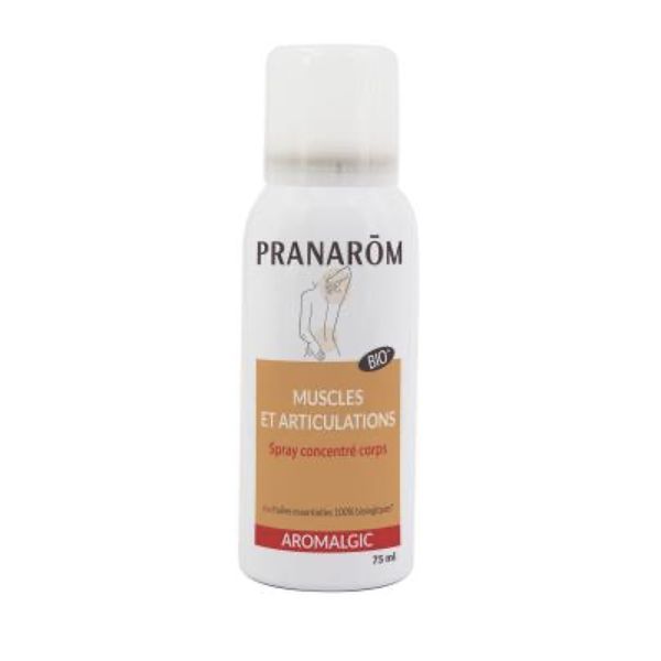 PRANAROM AROMALGIC MUSCLES ET ARTICULATIONS Spray concentré bio, spray 75 ml