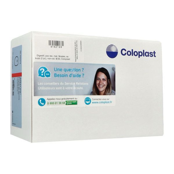 Alterna® Plus fermée emboîtable - Boîte de 30 poches transparentes maxi (650 ml) avec filtre - diamètre 50 mm Référence: 464579