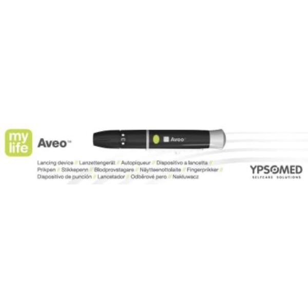 MYLIFE AVEO STYLO AUTOPIQUEUR Stylo autopiqueur pour prélèvement sanguin indolore, unité