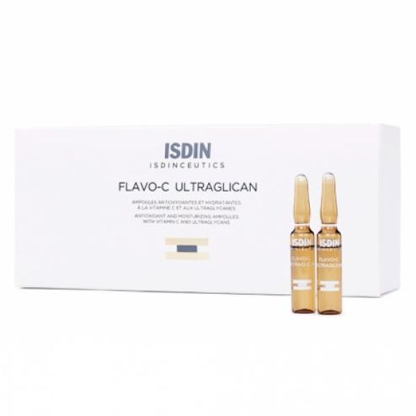 Isdin Flavo-C Ultraglican 30 Ampoules