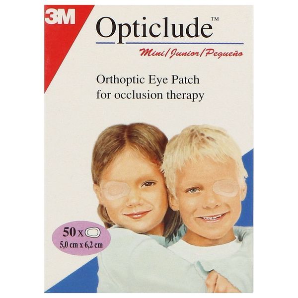 3M Opticlude Pansement Orthoptique Junior 6*5 Cm 50