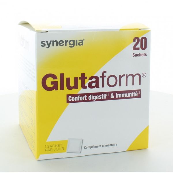 Glutaform Poudre A Diluer Dans 150Ml D'Eau Sachet 20