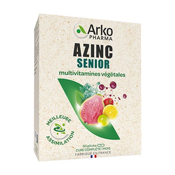 Azinc Naturel Senior 60 Gel