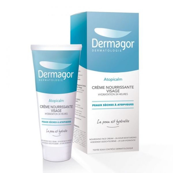 Dermagor Atopicalm Creme Nourissante Visage Peaux Seches A Atopiques 40Ml