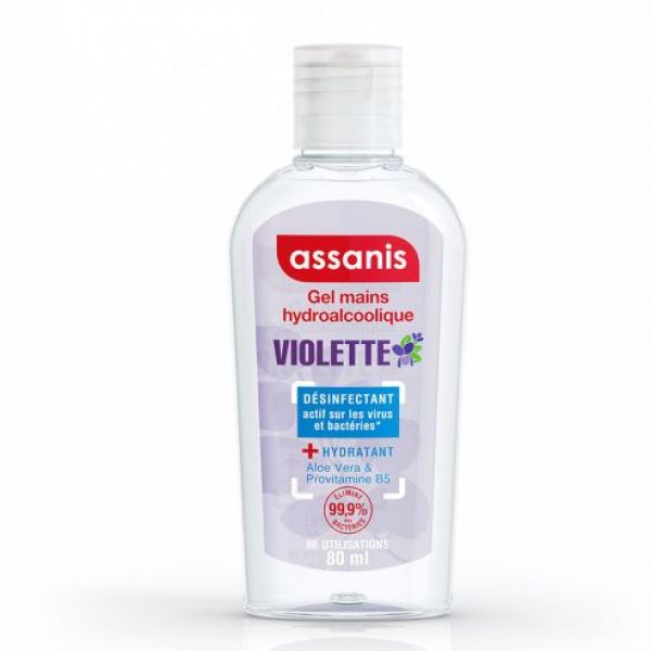 Assanis Girls Parfum Violette Gel Flacon 80 Ml 1