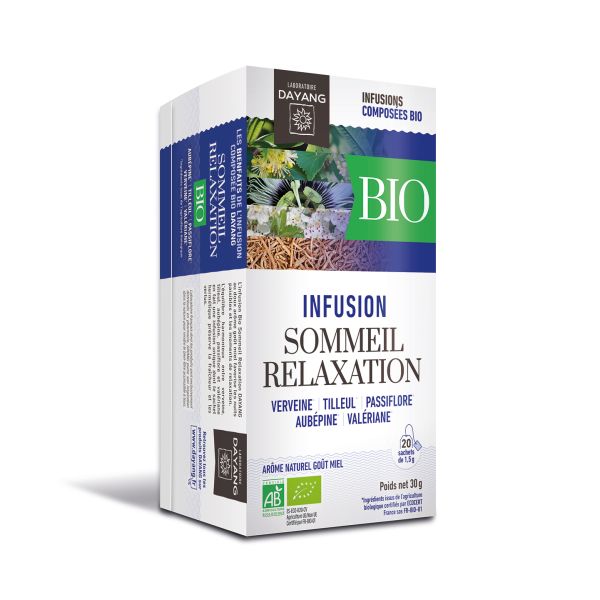 Dayang Sommeil relaxation BIO - 20 infusettes