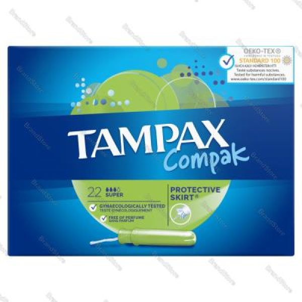 TAMPAX COMPAK SUPER BOITE DE 22