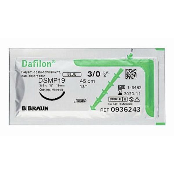 Dafilon Bleu 4/0 90Cm Ds19 Suture 1