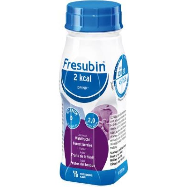 FRESUBIN DRINK fruits de la foret 2 Kcal 4 X 200 ml (ref 7051621)