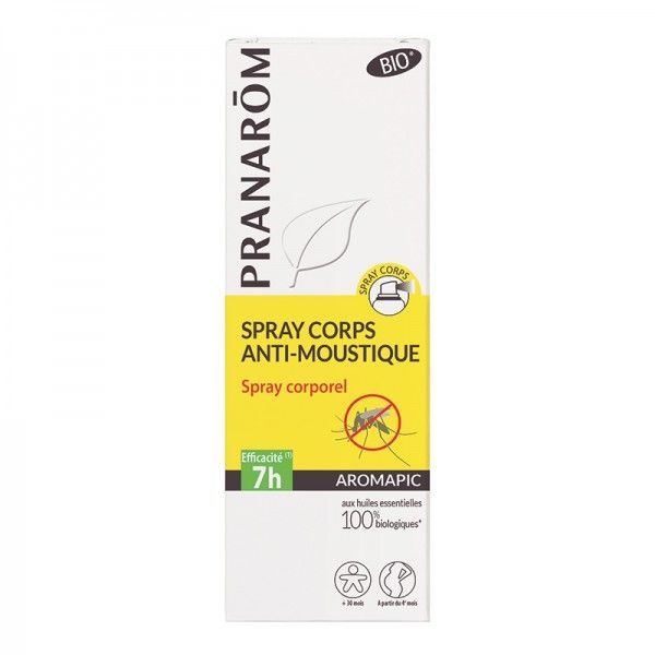Pranarom Aromapic, Spray corps anti-moustique BIO - 75 ml