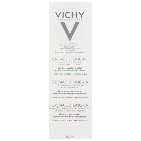 DERMO TOLERANCE CREME DEPILATOIRE Crème épilatoire à l'huile d'amande adoucissante, tube 150 ml