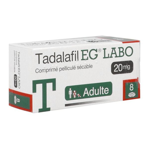 Eg Labo Tadalafil 20 Mg Bte 8