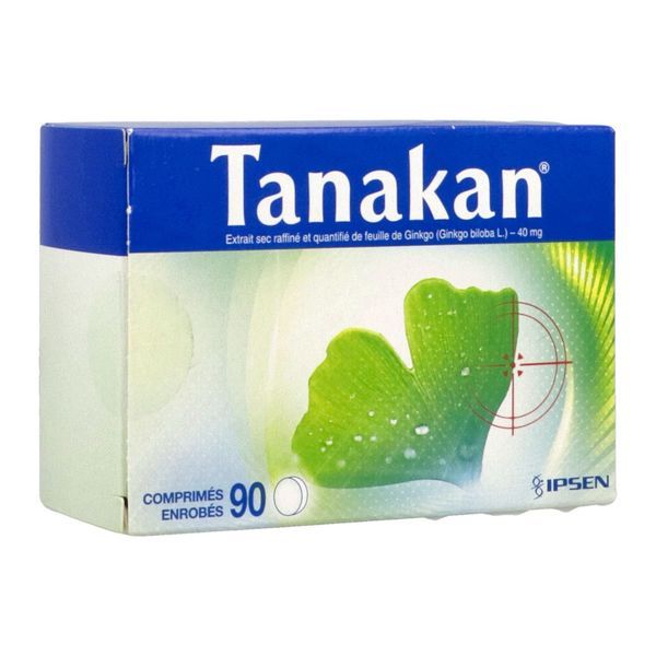 TANAKAN 40 mg comprimé enrobé B/90