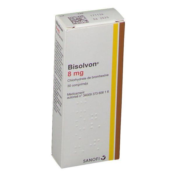 BISOLVON 8 MG COMPRIME B/30