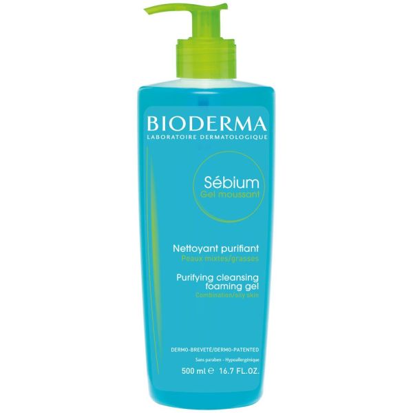 Sebium Gel Moussant Nettoyant Purifiant Flacon 500 Ml 1