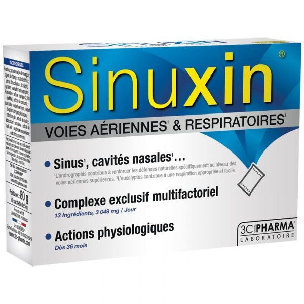 3C Pharma Sinuxin - boîte de 16 sachets