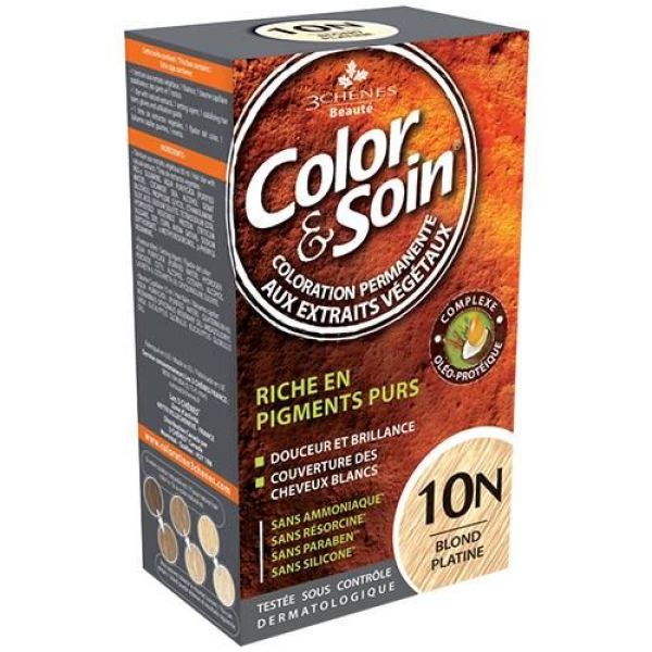 3 Chenes Color & Soin 10 N - Blond platine - 135 ml