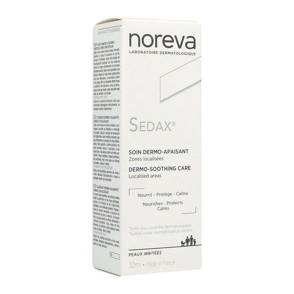 Sedax Soin Dermo Apaisant Zones Localisees Creme Tube 30 Ml 1