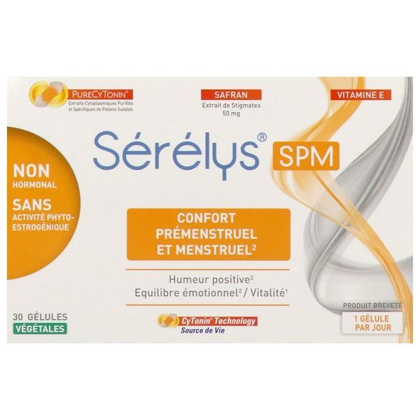 Sérélys SPM Confort 30 Gélules Végétales